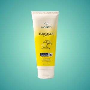 Sunscreen Cream with Aloe Vera & Vitamin E, Broad Spectrum SPF 50